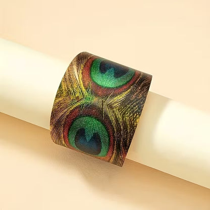 Regal Peacock Reverie Cuff