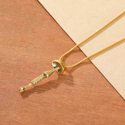 Gilded Woodland Grace Pendant