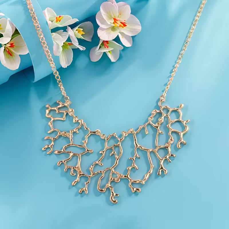 Coral Reverie Timeless Necklace