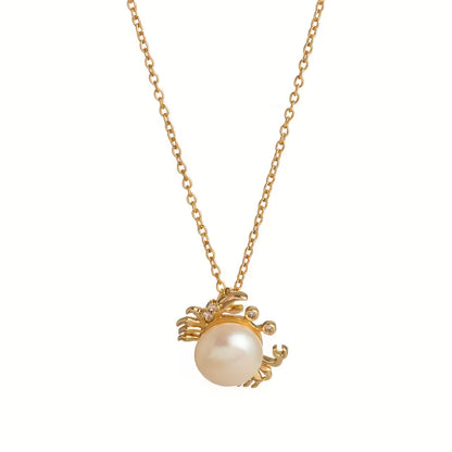 Pearlescent Ocean Reverie Pendant Necklace