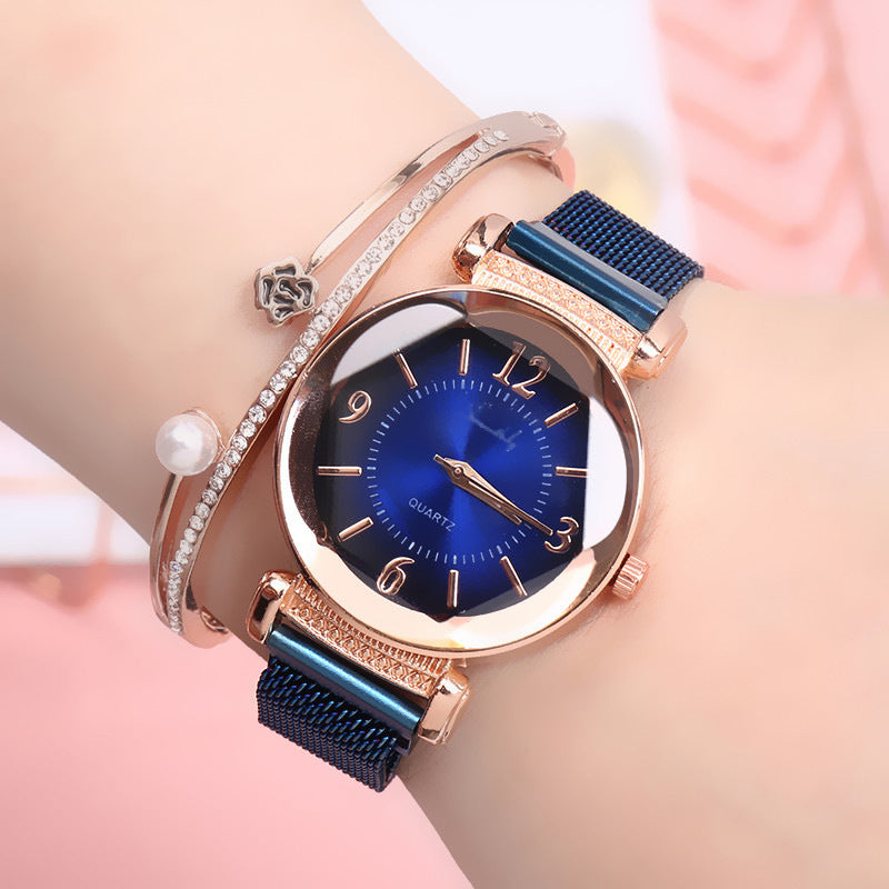 Elegant Neutral Ladies Steel Quartz Watch Timeless Style