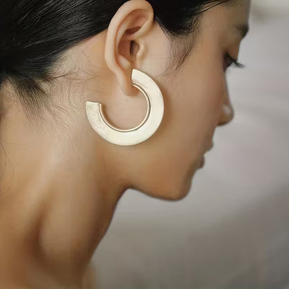 Minimalist Retro Geometric Earrings