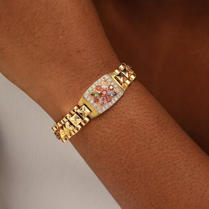 Radiant Floral Shine Bracelet