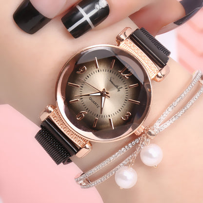 Elegant Neutral Ladies Steel Quartz Watch Timeless Style